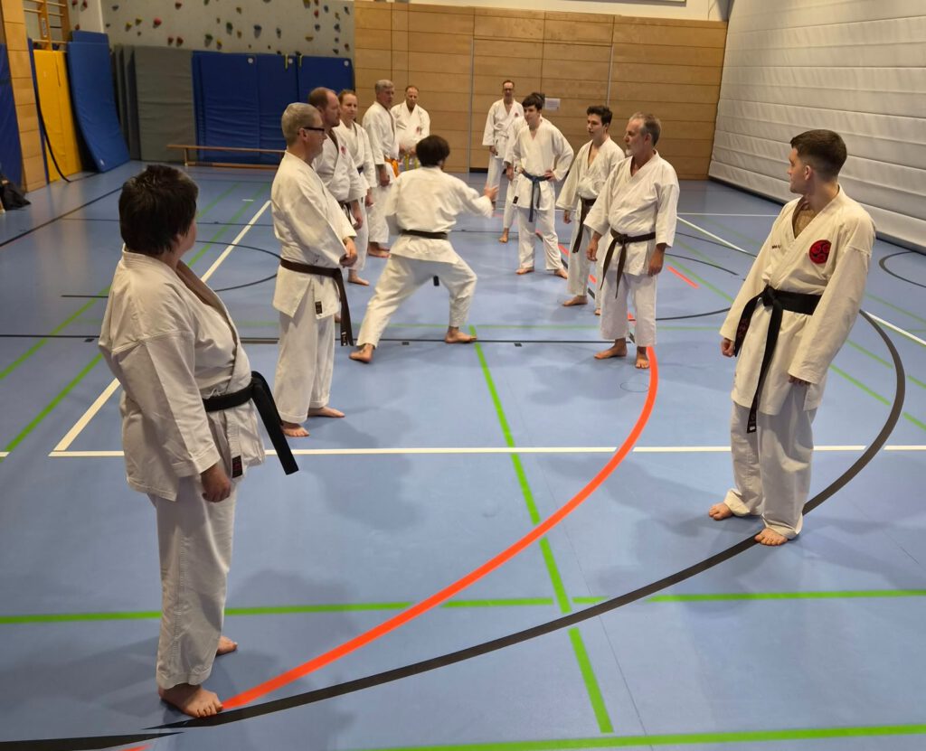 Tsuki in Bewegung