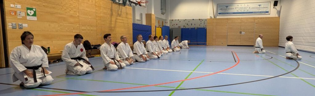 Start mit Seiza